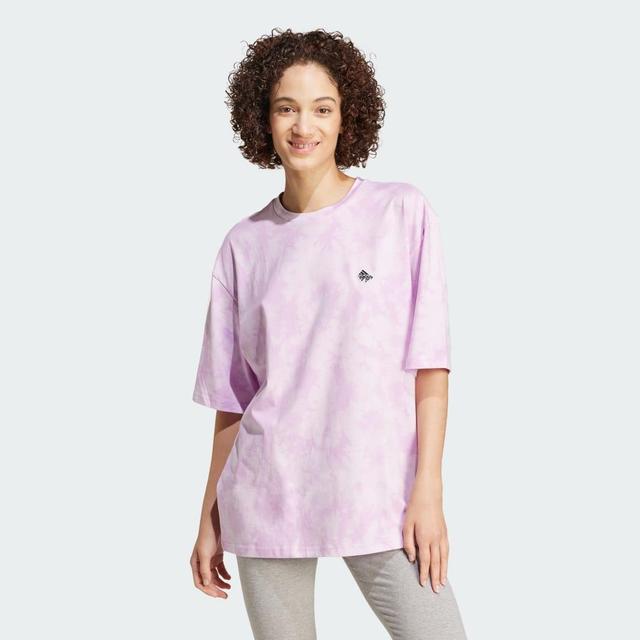 adidas All Day I Dream About Oversized Tee Bliss Lilac S Womens Product Image