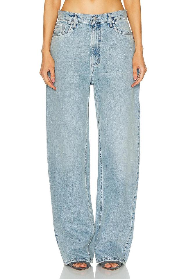 EZR High-Waisted Baggy in Light Vintage - Blue. Size 26 (also in 27). Product Image