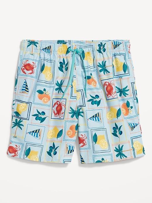 Printed Swim Trunks -- 7-inch inseam Product Image