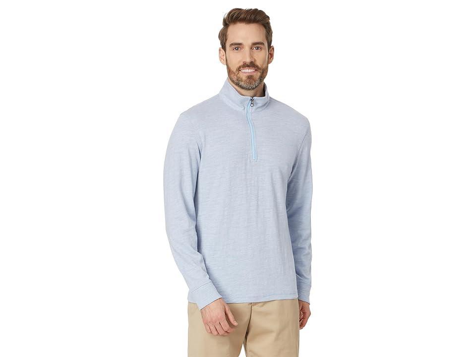 Mens Cotton Quarter-Zip Sweater Product Image