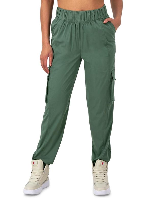 Champion Womens Full-Length Mid-Rise Cargo Pants Product Image