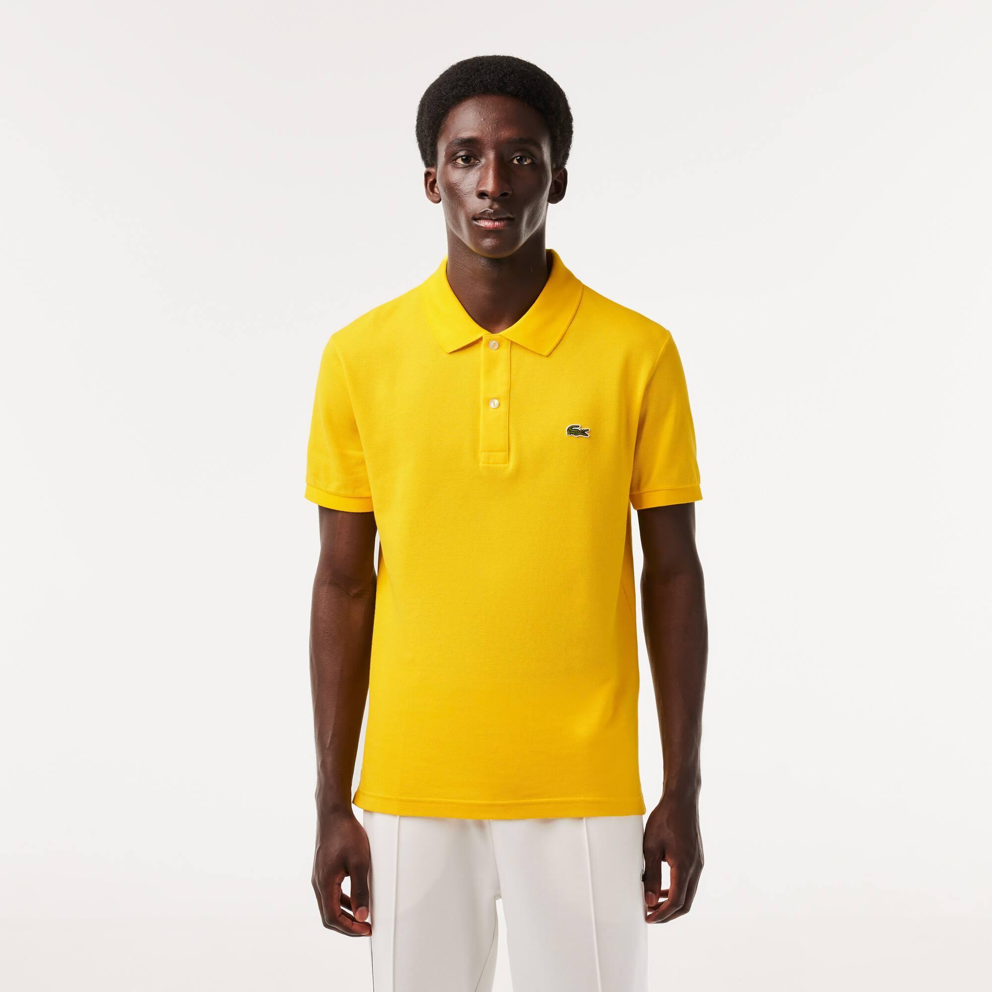 Slim Fit L.12.12 Piqué Polo Shirt Product Image