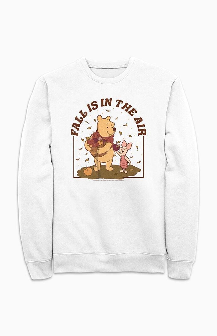 FIFTH SUN Womens Winnie The Pooh Fall Sweatshirt - Whitearge Product Image