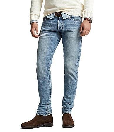 Polo Ralph Lauren Sullivan Slim Fit Faded Stretch Jeans Product Image