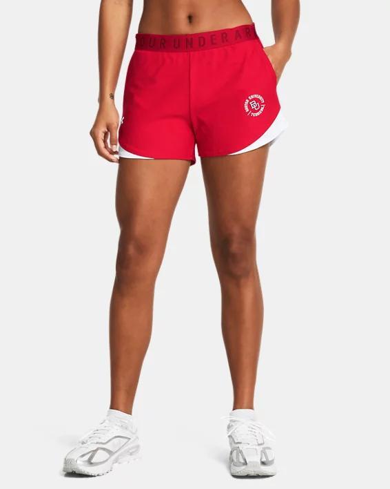 Womens UA Play Up Collegiate Shorts Product Image