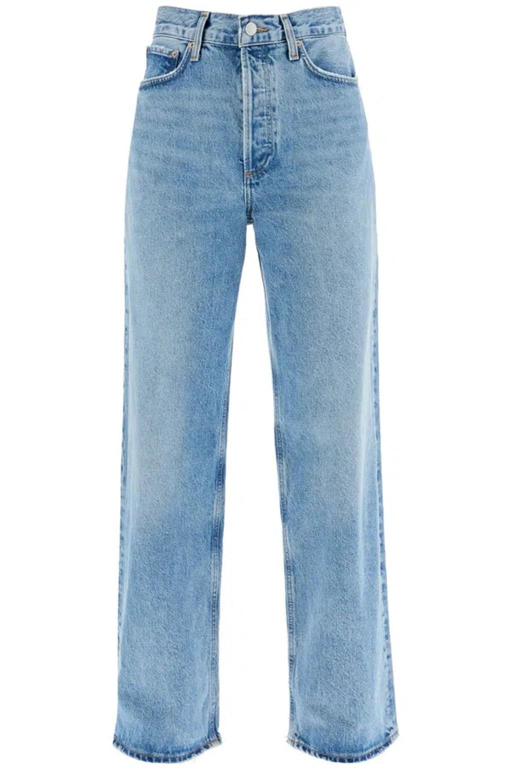 AGOLDE 'low Slung Baggy' Jeans In Blue Product Image