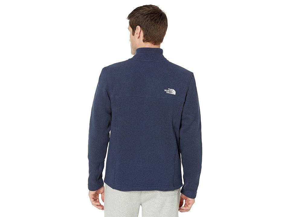 The North Face Tsillan 1/4 Zip (Summit Navy Heather) Men's Coat Product Image