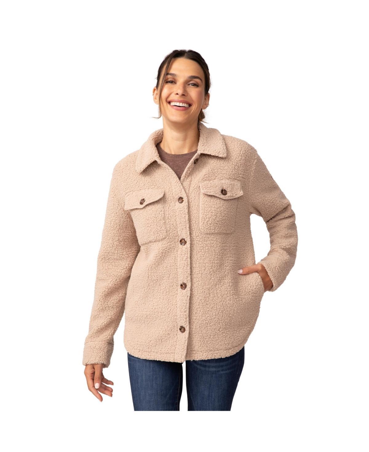 Free Country Womens High Pile Shacket Product Image