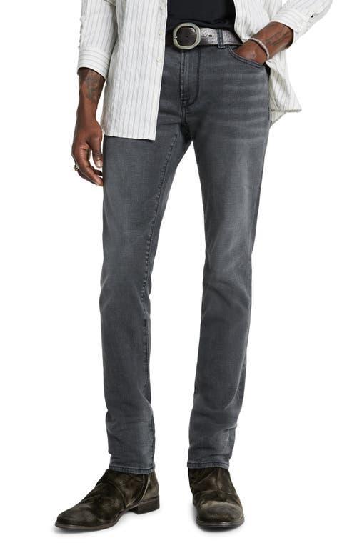 John Varvatos J702 - Slim Fit - Ethan Wash in Seal Grey J702EZ4 (Seal Grey) Men's Jeans Product Image