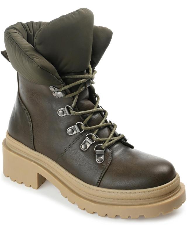 Journee Collection Womens Irrah Combat Boots Product Image