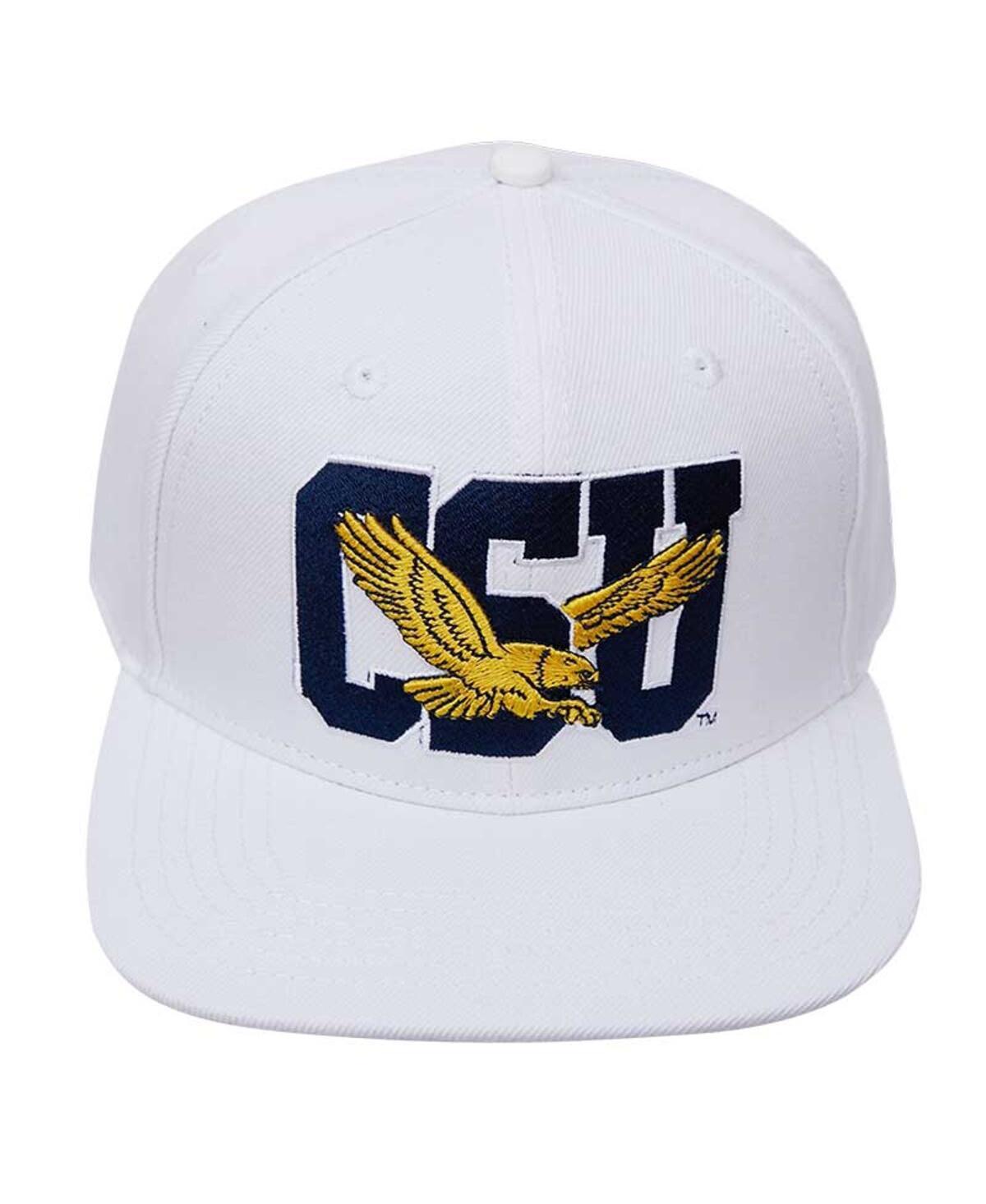 Mens Pro Standard White Coppin State Eagles Evergreen Wool Snapback Hat Product Image