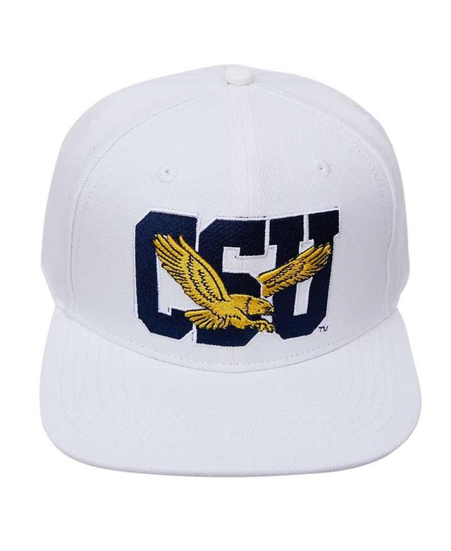 Mens Pro Standard White Coppin State Eagles Evergreen Wool Snapback Hat Product Image