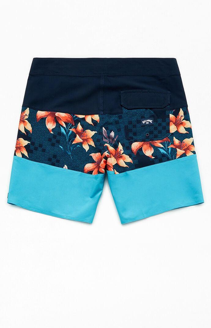 Billabong Tribong Pro 18 Boardshorts (Coastal 2) Men's Swimwear Product Image