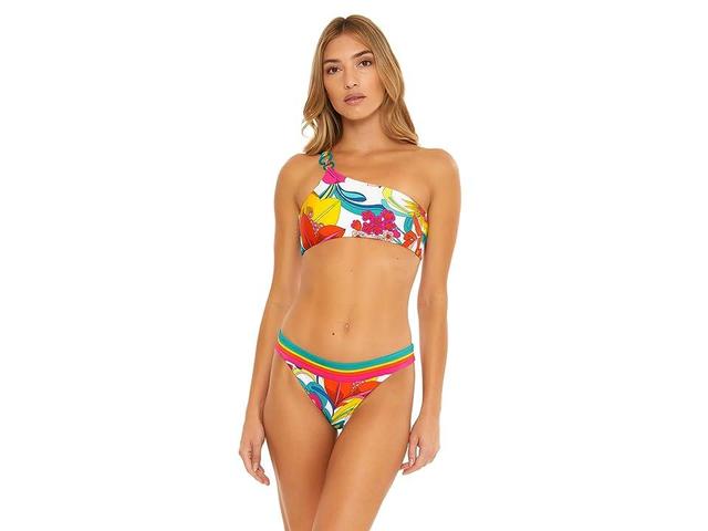 Trina Turk Fontaine One Shoulder Bandeau Top Women's Swimwear Product Image