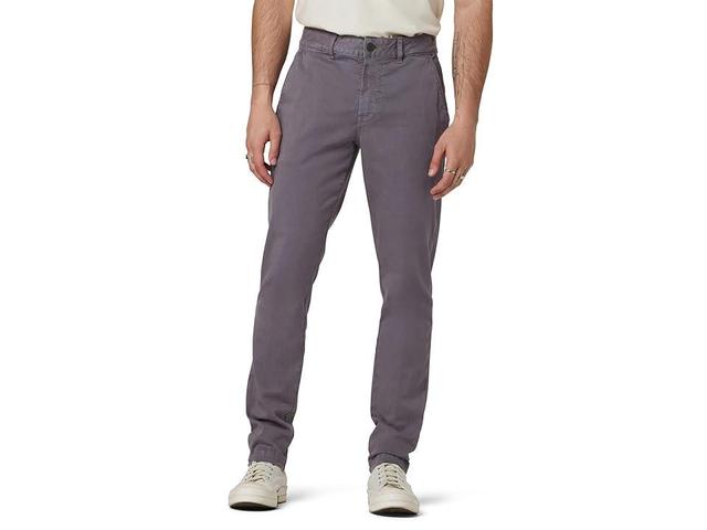 Hudson Jeans Classic Slim Straight Chino in Metal (Metal) Men's Casual Pants Product Image