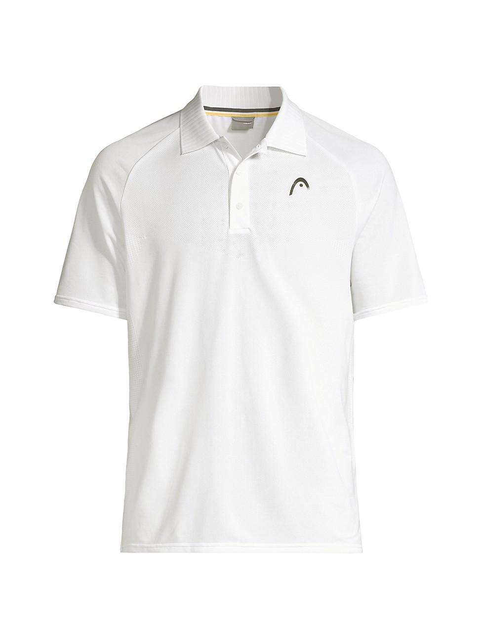 Mens Performance Jacquard Polo Shirt Product Image