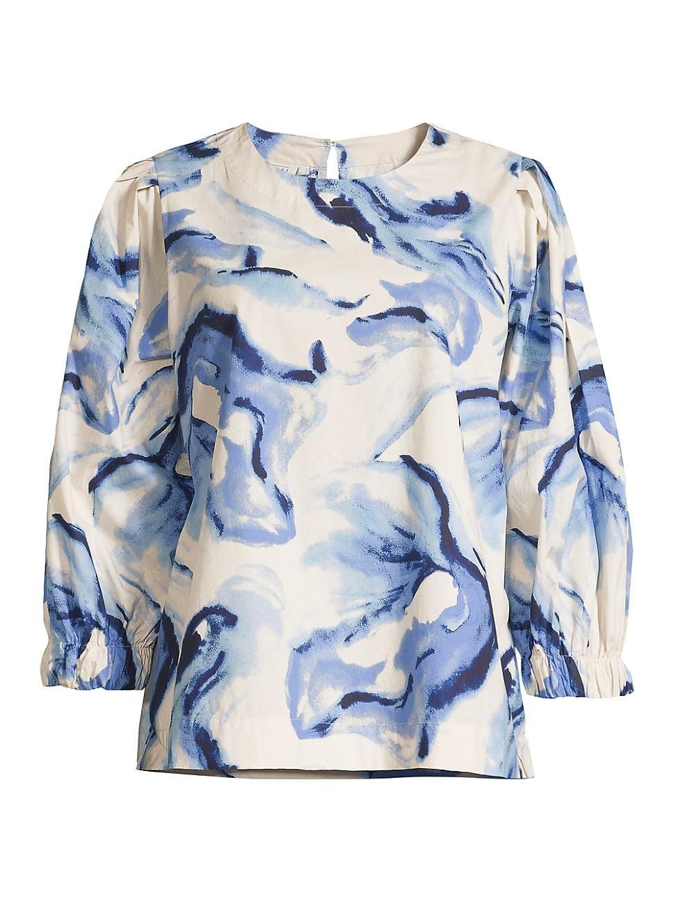 Womens Becca Printed Blouse Product Image