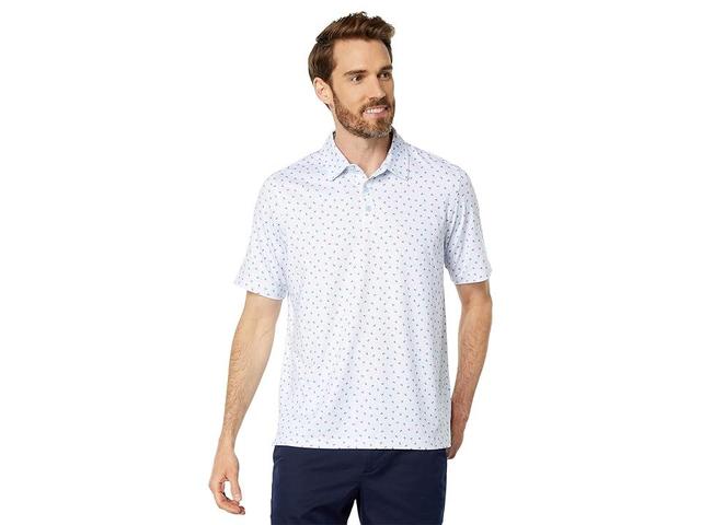 Johnston & Murphy XC4 Performance Skull Polo (Light 1) Men's Clothing Product Image