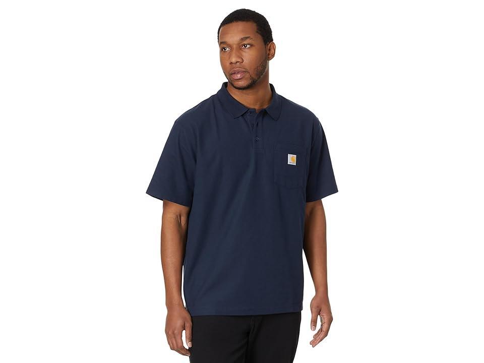 Carhartt Loose Fit Midweight Short Sleeve Pocket Polo Men's Clothing Product Image