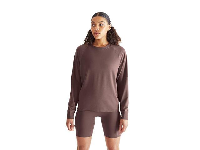 On Movement Crew (Grape) Women's Clothing Product Image