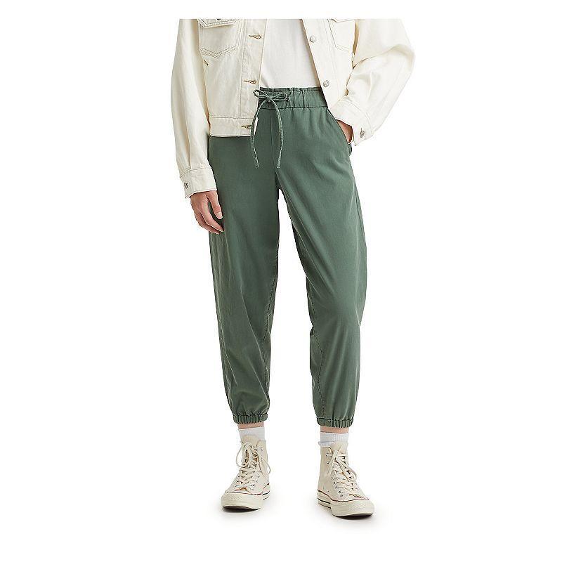 Womens Levis Off-Duty Joggers Green Product Image