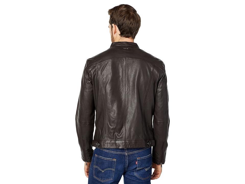 John Varvatos Star USA John Varvatos Regular Fit Leather Jacket Product Image