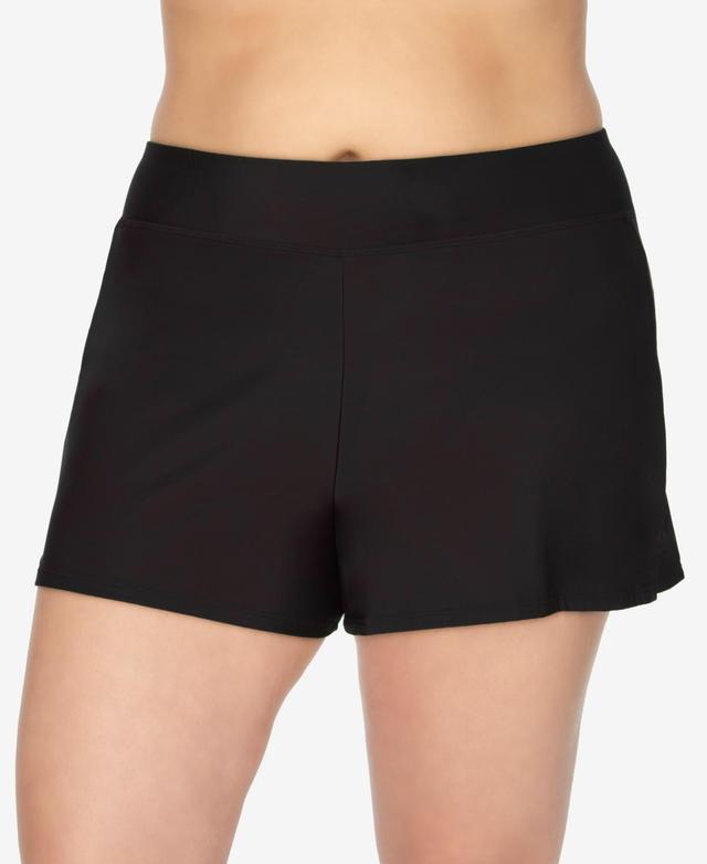 Swim Solutions Plus Size Swim Shorts, Created for Macys Product Image