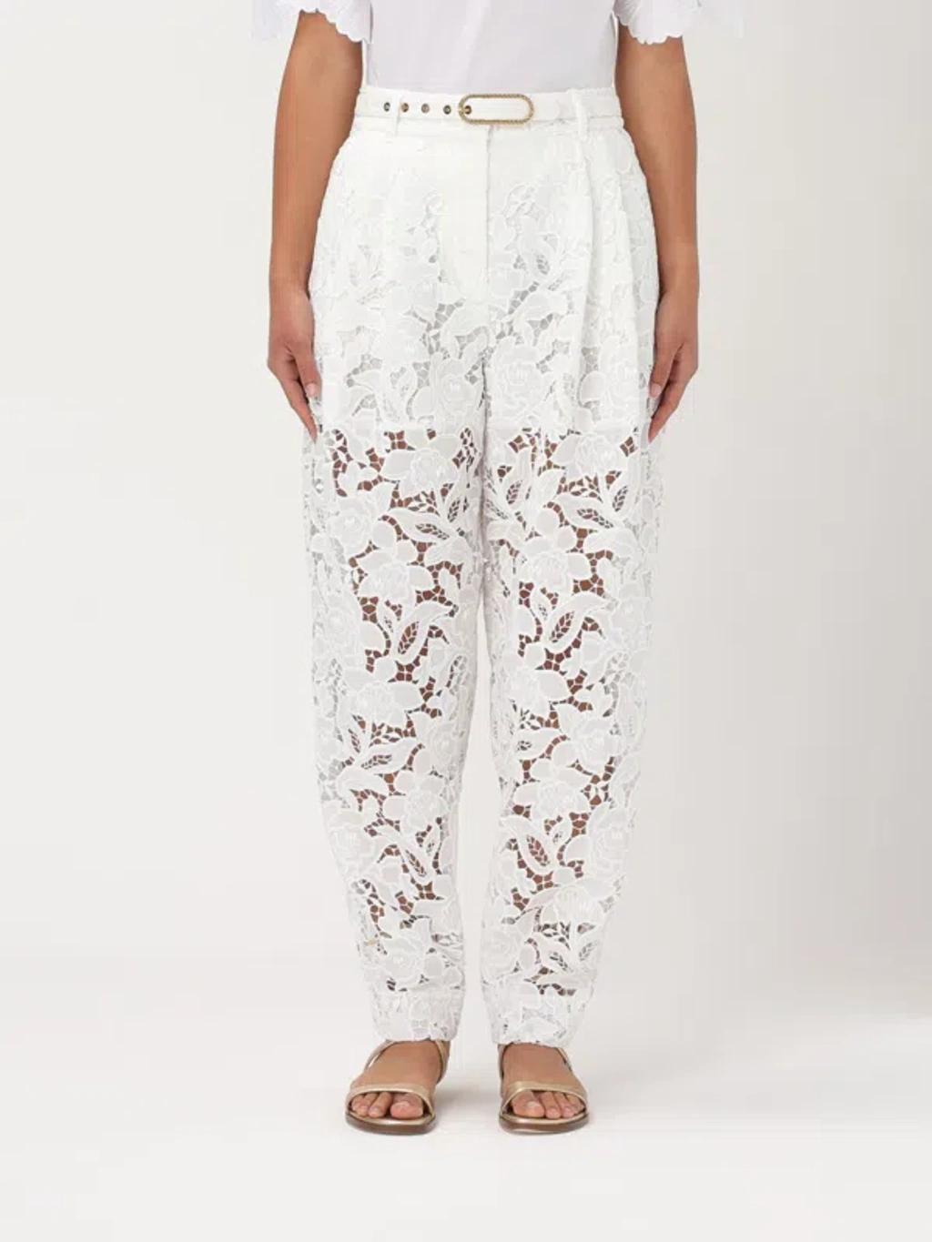 Pants  Woman Color White Product Image