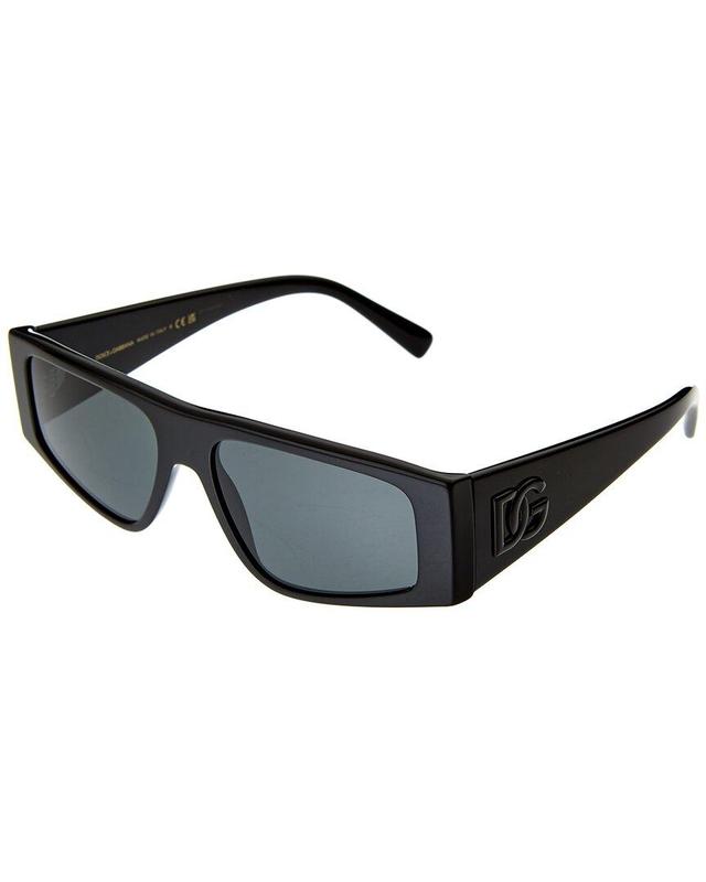 Unisex Dg4453 55mm Sunglasses In Black Product Image