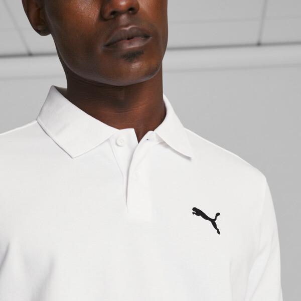 PUMA Essential Pique Men's Polo Shirt Product Image