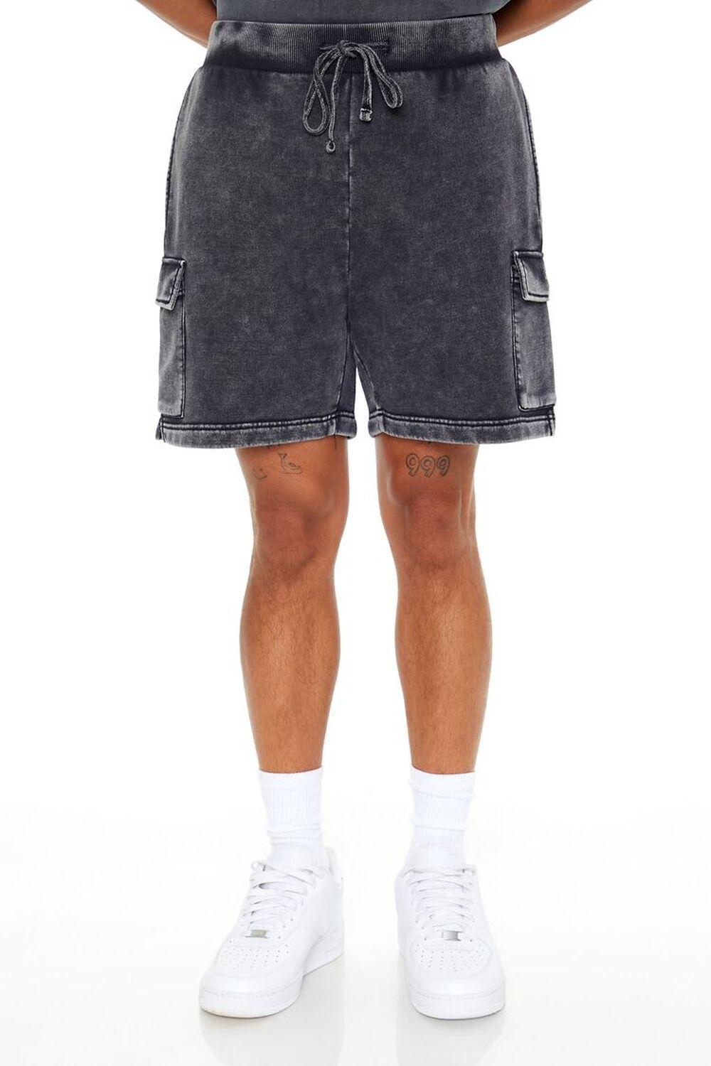 Washed Cargo Shorts | Forever 21 Product Image