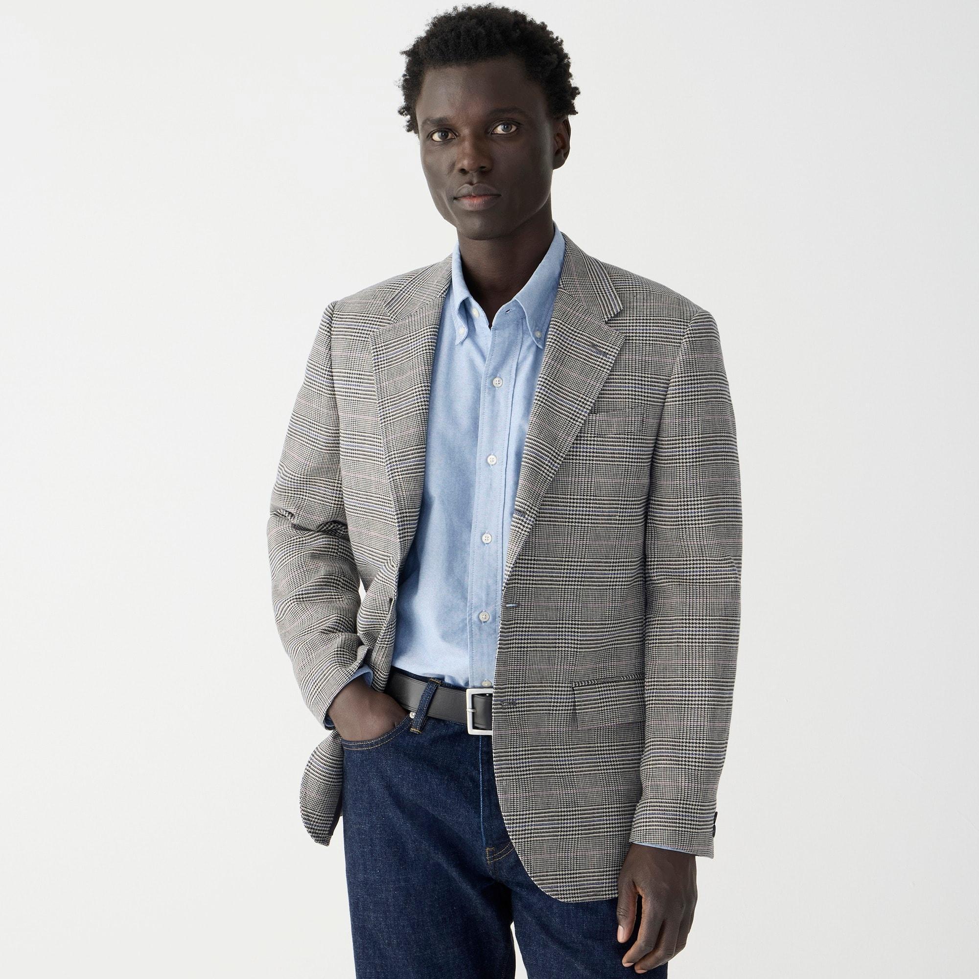 Kenmare Relaxed-fit blazer in cotton-linen blend Product Image