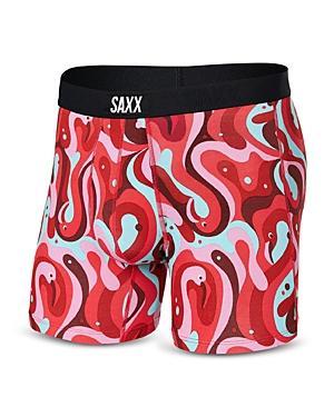 SAXX UNDERWEAR Vibe Super Soft Boxer Brief (Lava Lamp Flamingo/Multi) Men's Underwear Product Image