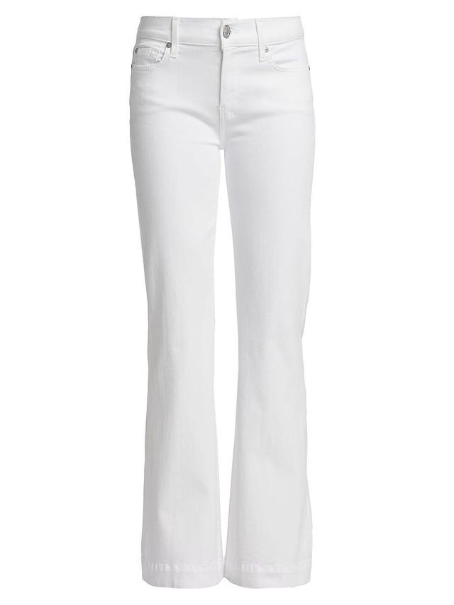 7 For All Mankind Dojo Tailorless Flare Leg Jeans Product Image