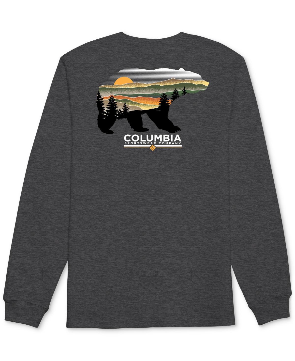 Columbia Mens Sunset Kodak Logo Graphic Long-Sleeve T-Shirt Product Image