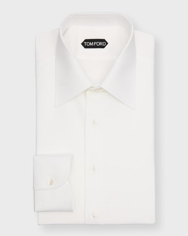 Mens Cocktail Voile Slim-Fit Cotton Dress Shirt Product Image