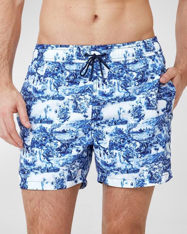 Mens Romana Graphic Shorts Product Image