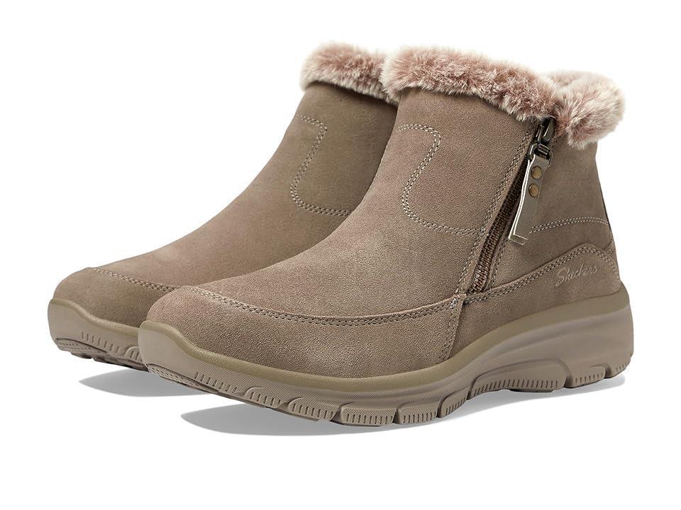 Skechers Womens Relaxed Fit: Easy Going - Cool Zip! Faux Fur Casual Boots from Finish Line Product Image