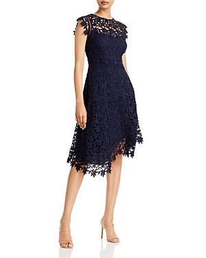 Eliza J Asymmetric Lace Dress Product Image