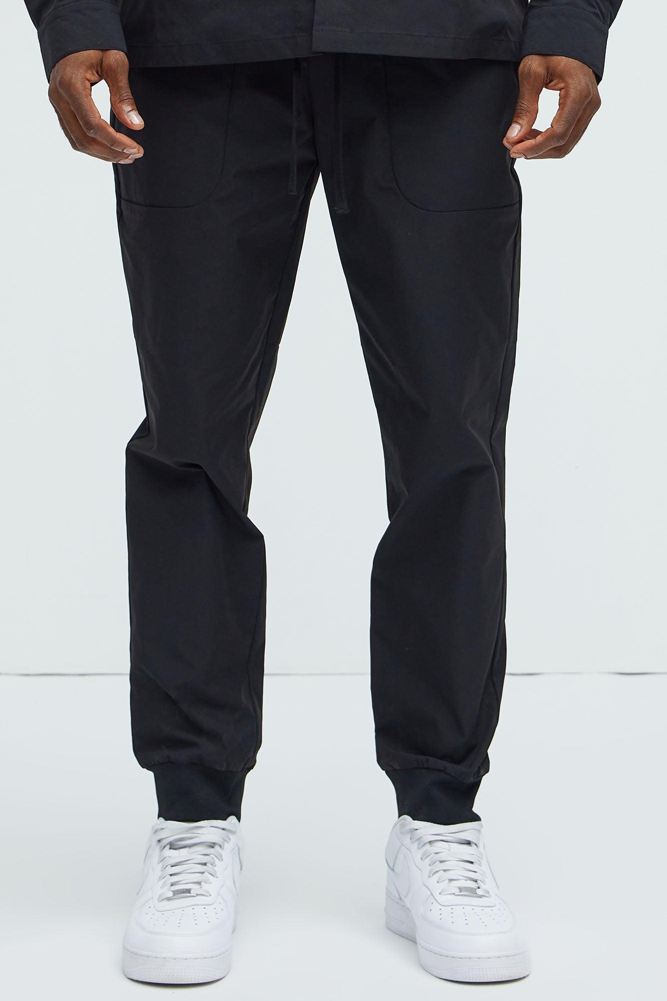 Ansel Tech Train Jogger - Black Product Image