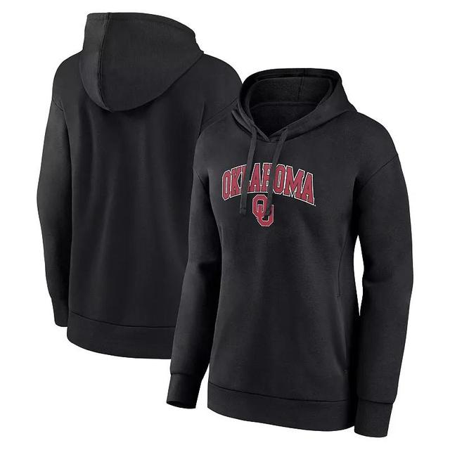 Womens Fanatics Branded Oklahoma Sooners Evergreen Campus Pullover Hoodie Product Image