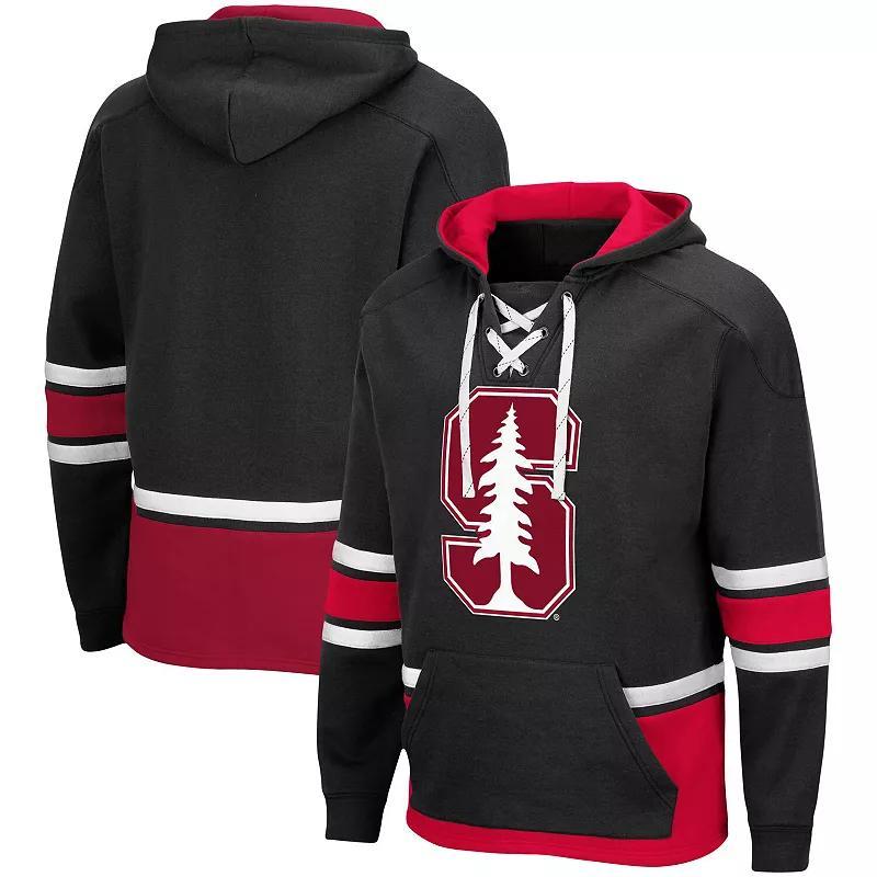 Mens Colosseum Stanford Cardinal Lace Up 3.0 Pullover Hoodie Product Image