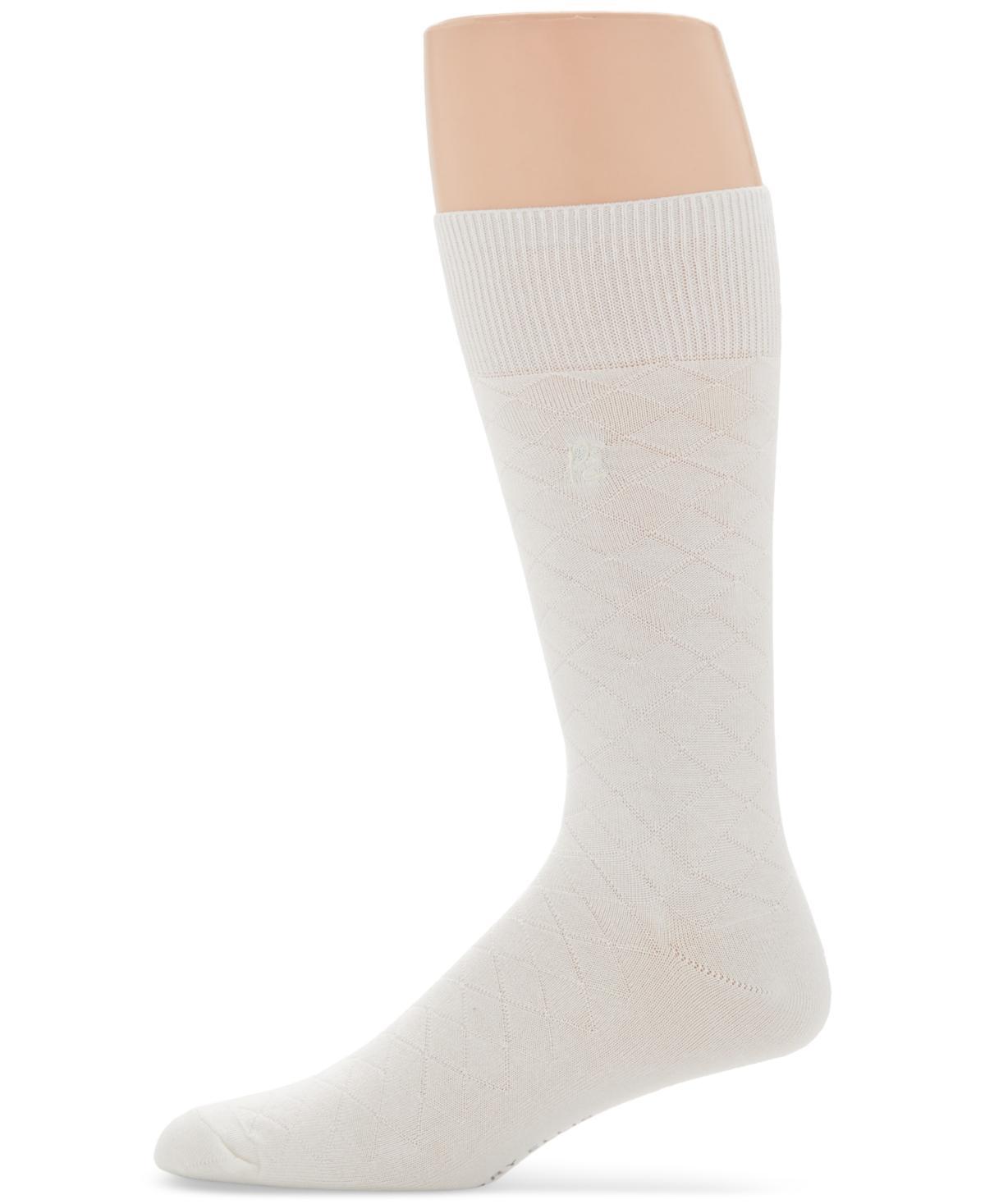 Perry Ellis Portfolio Mens Diamond Stitch Socks - 1 pk. Product Image