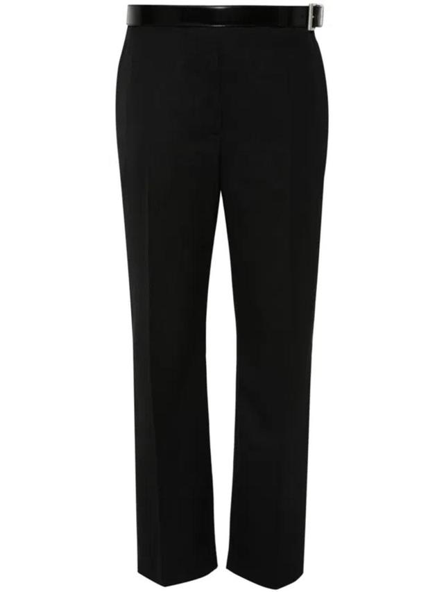 Gabardine Trousers In Black Product Image