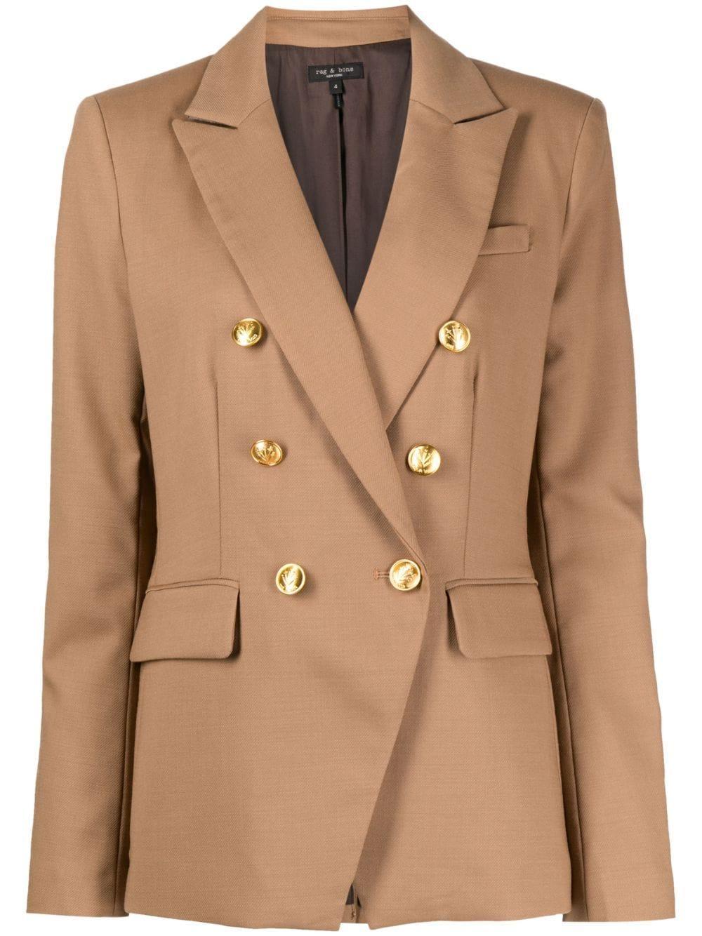 Preston Blazer In Dark Tan Product Image