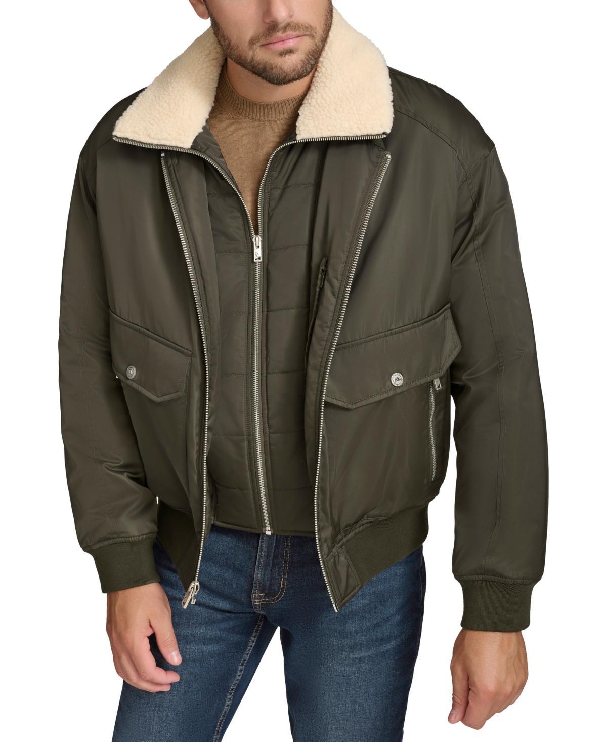 Marc New York Mens Grafton Aviator Jacket Product Image