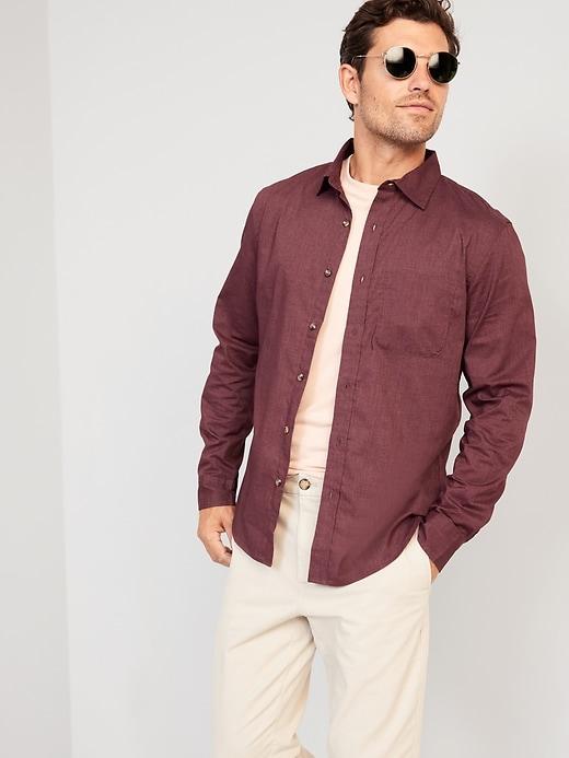 Slim-Fit Built-In Flex Everyday Shirt Product Image