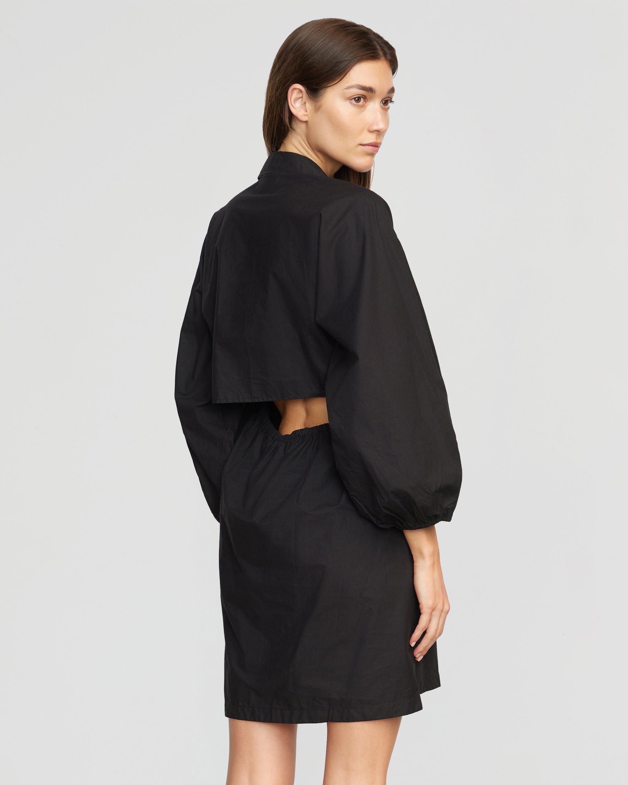 Clara Open-Back Button Down Dress Product Image