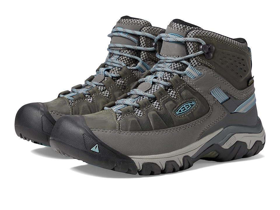 KEEN Targhee III Mid Waterproof (Magnet/Atlantic Blue) Women's Shoes Product Image