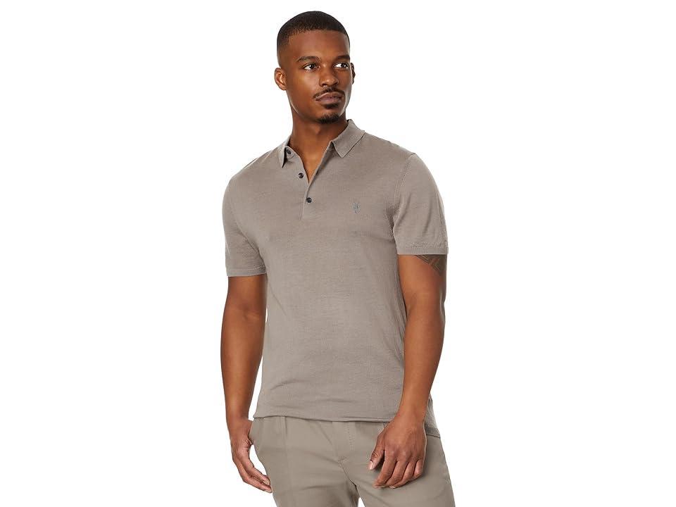 AllSaints Mode Slim Fit Merino Wool Polo Product Image